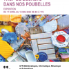Affiche exposition Trop de déchets dans nos poubelles
