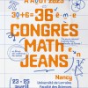 Affiche 36ème congrès Math en JEANS