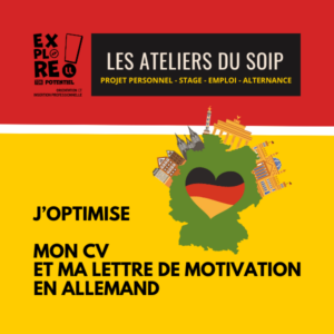 Vers l'article ANNULÉ [Les Ateliers du SOIP à distance] J’optimise mon CV et ma lettre de motivation en allemand