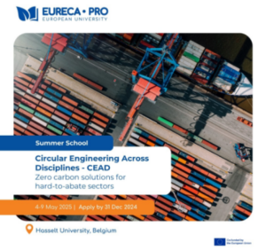 Vers l'article [EURECA-PRO] Summer School on Circular Engineering Across Disciplines