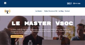 Vers l'article Plongez au cœur du Master VSOC grâce à son nouveau site web !