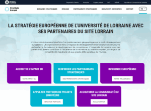 Vers l'article L’Université de Lorraine affirme son ambition européenne : découvrez notre nouveau site web dédié