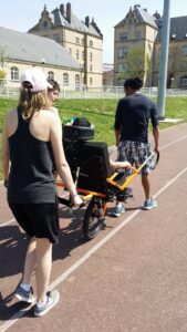 Vers l'article Premières HANDI’PIADES sur le campus Bridoux