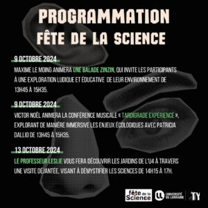 Vers l'article Programmation 2024 : Fête de la Science à l'IUT Thionville-Yutz