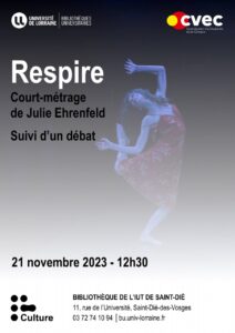 Vers l'article [Projection-débat] "Respire" à la BU de l’IUT de Saint-Dié