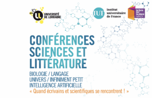 Vers l'article Conférences Sciences et Littérature avec l'IUF : quand écrivains et chercheurs se rencontrent !