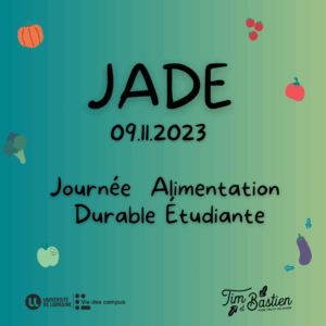 Vers l'article [JADE#1] La journée de l'Alimentation Durable Étudiante