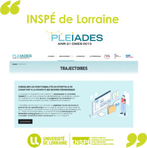 Vers l'article L'INSPÉ de Lorraine s'engage dans le projet PLEAIDES