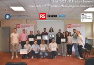 Vers l'article Concours "Mon projet en 5 minutes" : les étudiants SPI de la FST se hissent sur le podium national