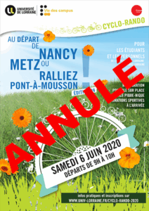 Vers l'article [Annulation] RMN2PAM – la cyclo rando de l'Université de Lorraine