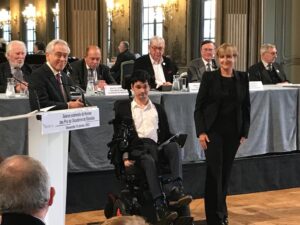 Vers l'article Maxime Granier reçoit le prix du Sportif Lorrain de l'Académie de Stanislas