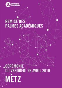 Vers l'article Cérémonie de remise des palmes académiques 2019