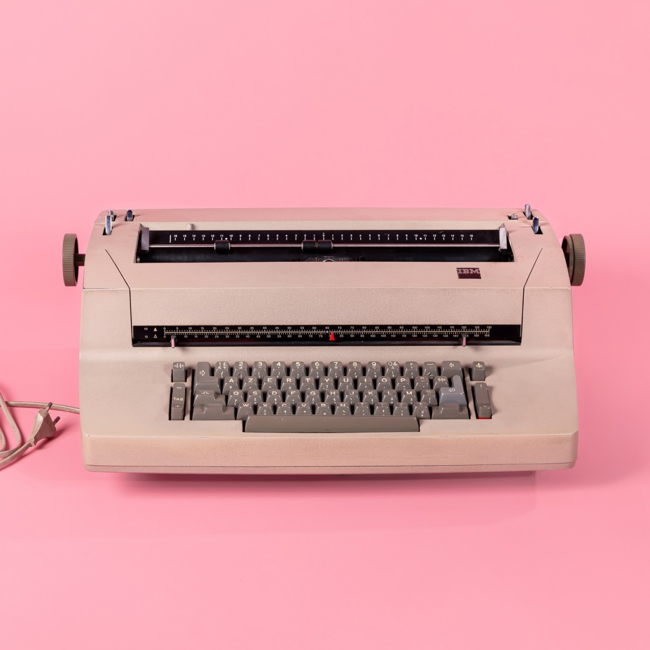 [Patrimoine scientifique] Ne pas perdre la boule, une machine à écrire IBM