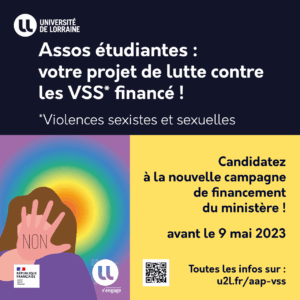 Vers l'article Assos étudiantes : votre projet de lutte contre les VSS financé !