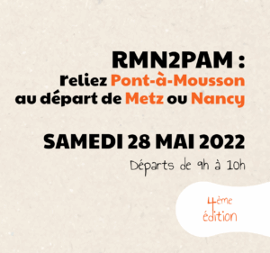 Vers l'article RMN2PAM 2022 : En mai, reliez Pont-à-Mousson en vélo !