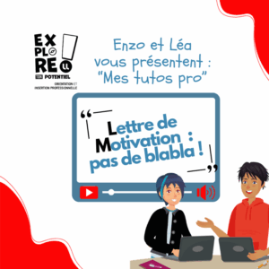 Vers l'article Tuto vidéo « Lettre de motivation : pas de blabla ! »