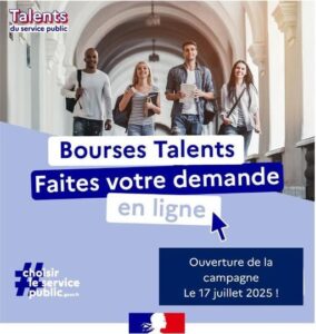 Vers l'article Les Bourses Talents 2025-2026