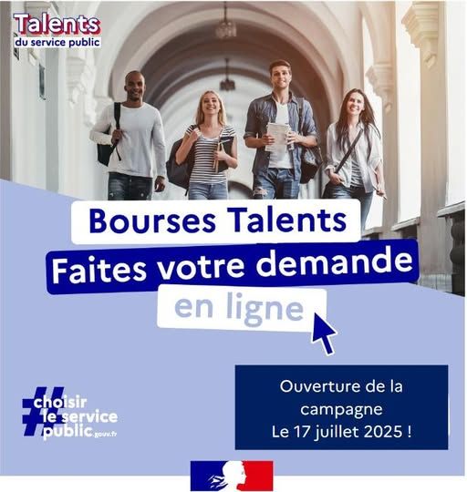 Les Bourses Talents 2025-2026