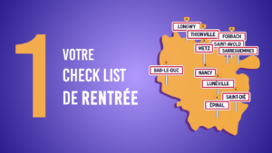 Vers l'article Bienvenue à l’Université de Lorraine – #1 – Votre check list de rentrée