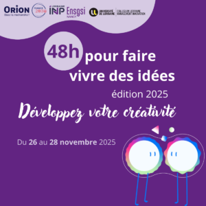 Vers l'article « 48 heures pour faire vivre des idées ® »  édition 2025