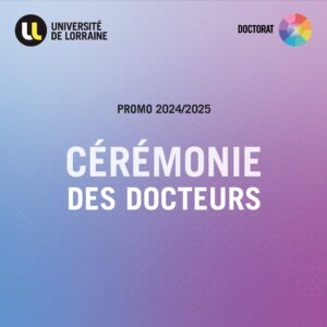 Vers l'article Cérémonie des docteurs 2025
