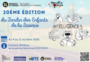 Vers l'article 20ᵉ édition du Jardin des Enfants de la Science : la Fête de la Science au Campus Bridoux