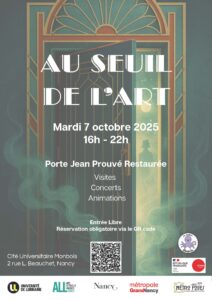 Vers l'article Au Seuil de l’Art : inauguration de la Porte Prouvé rénovée à Nancy