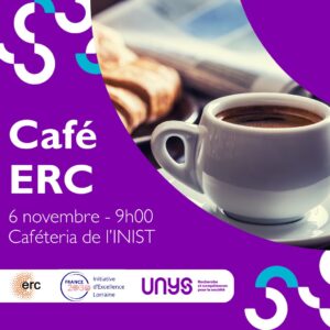 Vers l'article Café ERC 2025 : et si c’était vous ?