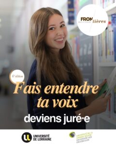 Vers l'article [Prix littéraire Frontières] Appel à candidature : fais entendre ta voix, franchis les frontières