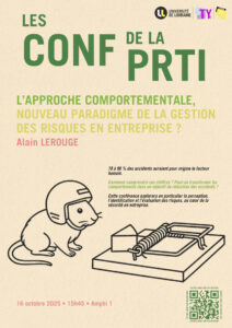 Vers l'article Conférence PRTI IUT Thionville-Yutz : L’approche comportementale, nouveau paradigme de la gestion des risques en entreprise ?