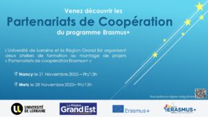 Vers l'article Atelier de formation au montage de projets « Partenariats de Coopération Erasmus+ »