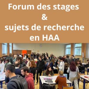 Vers l'article [Retour sur] le Forum des stages en Histoire de l’Art et Archéologie