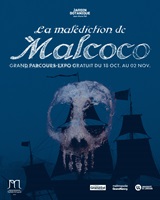 LES PIRATES ET LES NOIX DE COCO ENSORCELÉES, parcours dans le parc