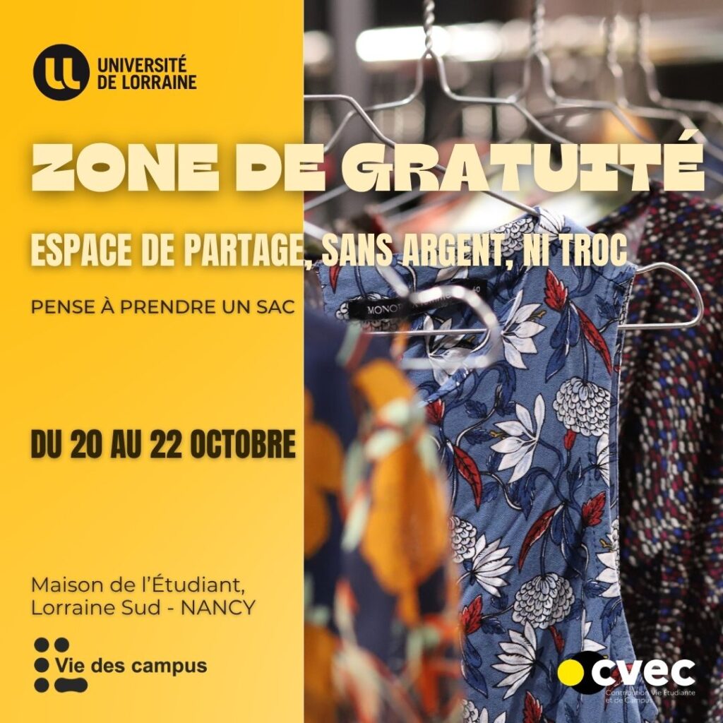 ZONE DE GRATUITÉ