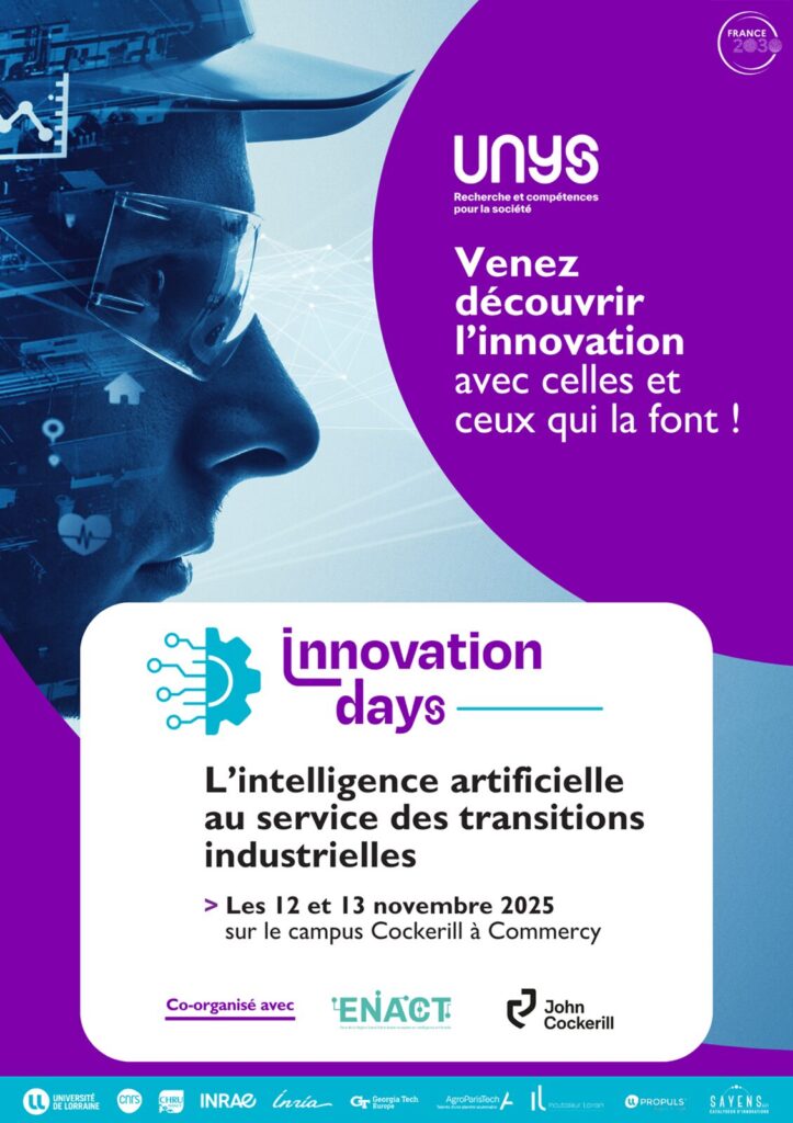 Innovation days transition industrielle et IA