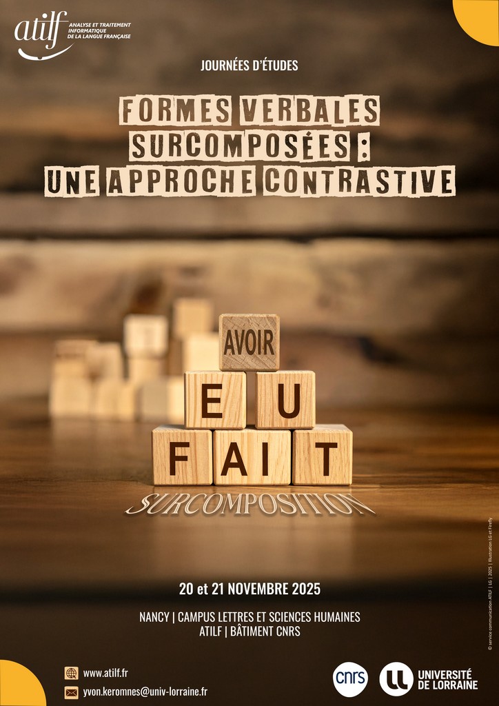 Affiche des journées d'études