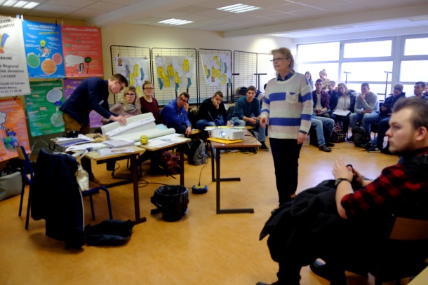 Intervention sur le service civique international par Marie-Agnès Pierrot (DRJSCS)