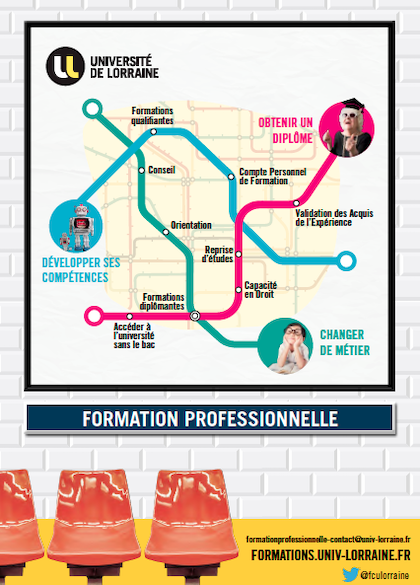 Accueil du public adulte à l'Université de Lorraine