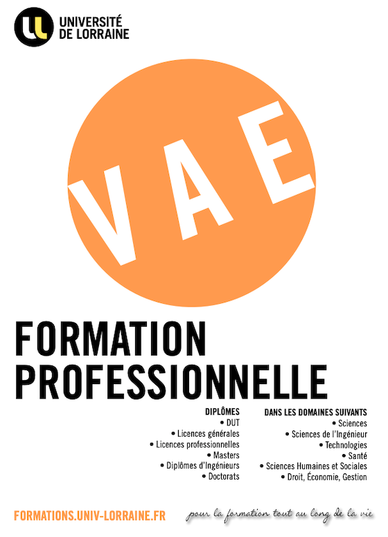 La Validation des Acquis de l'Expérience à l'Univeristé de Lorraine