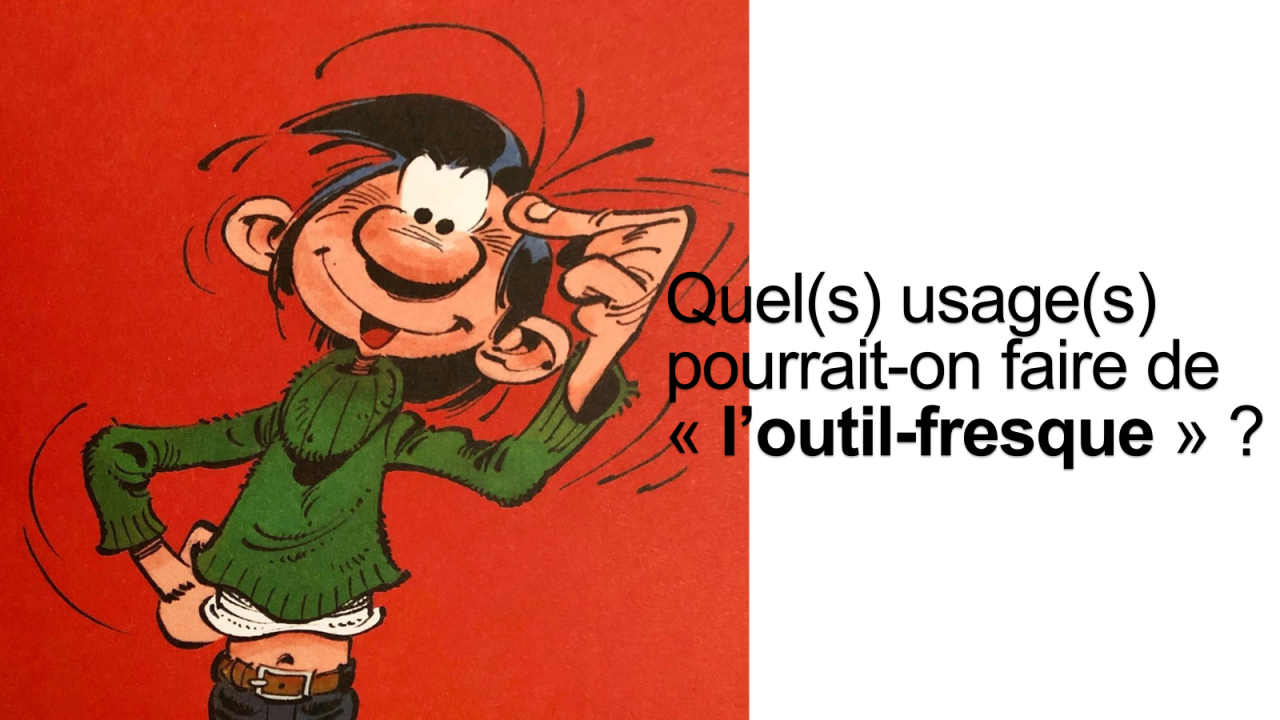 Rendez-vous au tas de sable - DACIP - L'outil fresque ?
