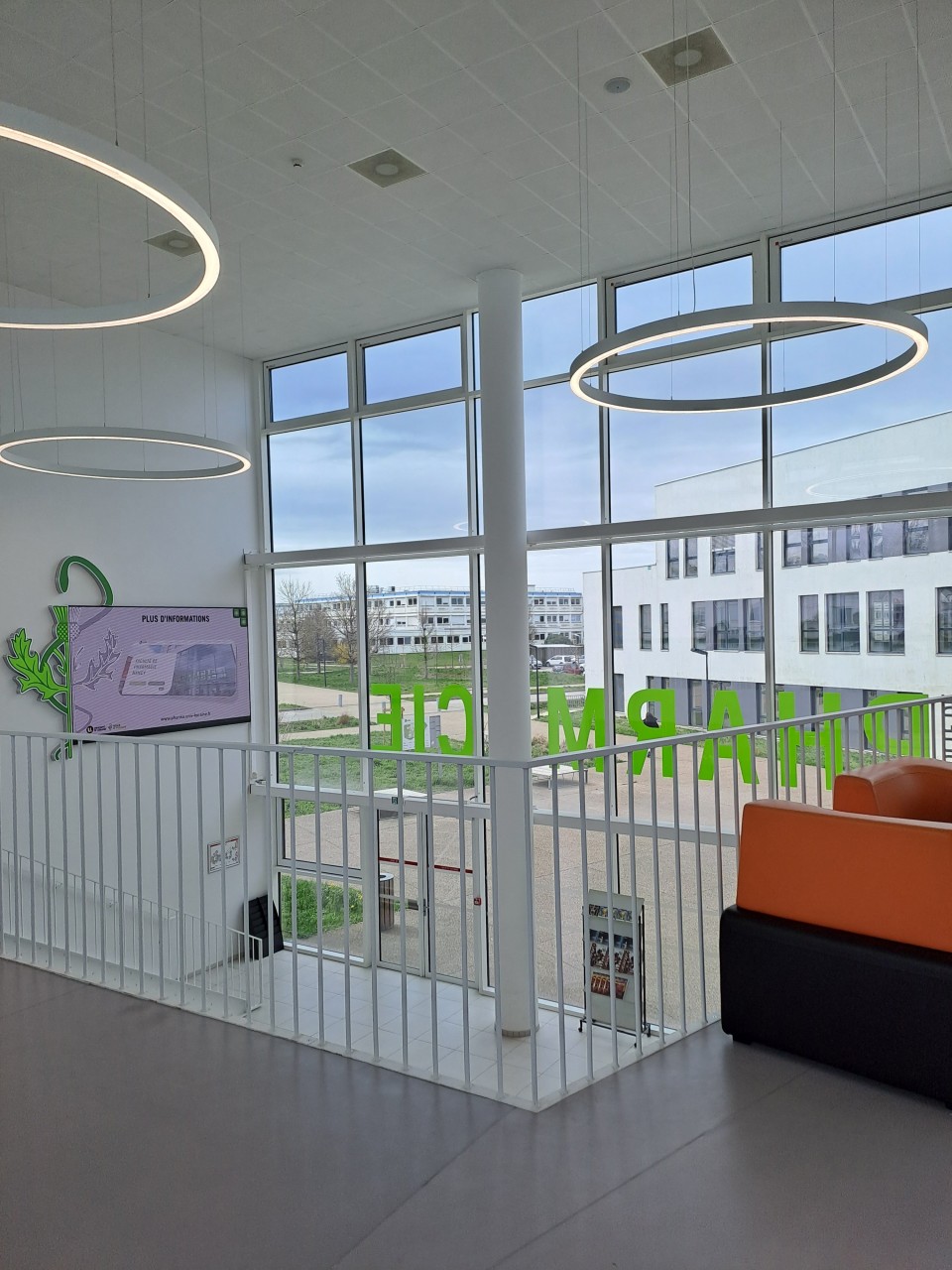 Mezzanine du campus Brabois Santé - Université de Lorraine