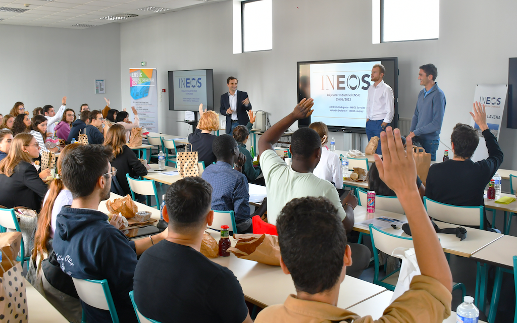 Les déjeuners entreprises de l'ENSIC
