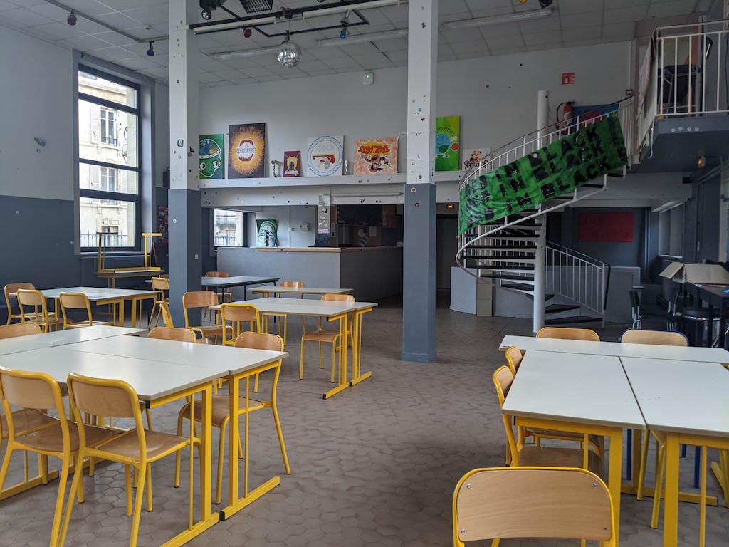 Le foyer des élèves de l'ENSIC