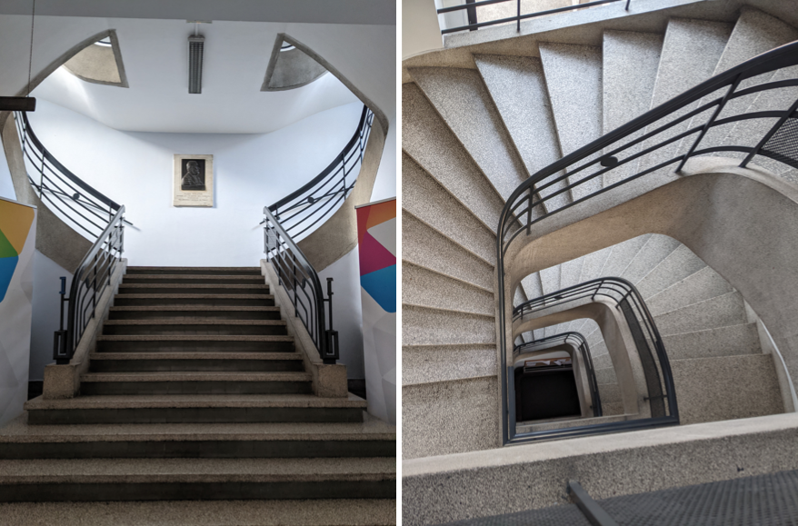 L'escalier de l'ENSIC