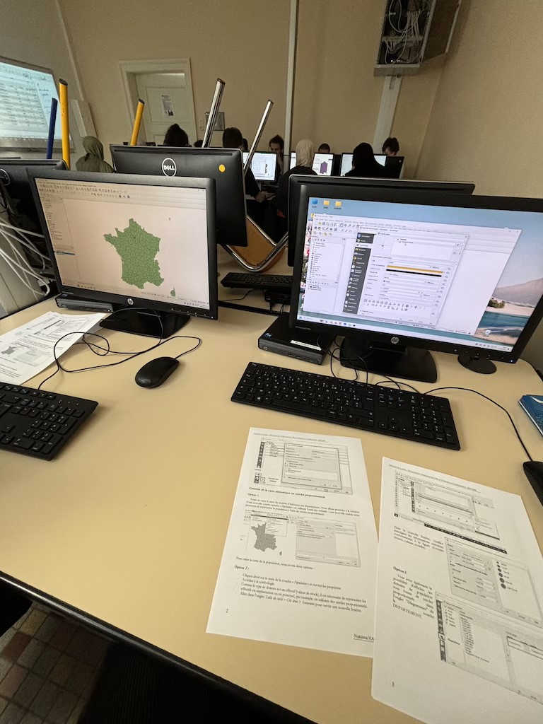Les salles informatiques