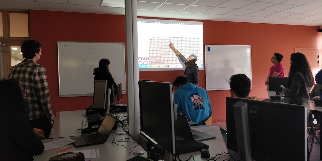 Tableau d'un cours sur l'optimisation linéaire