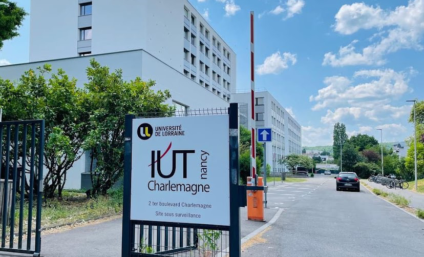Entrée du site de l'iUT Nancy-Charlmagne