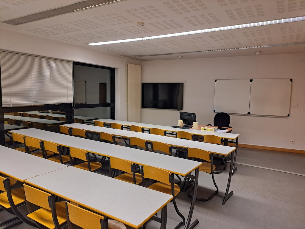 Neige sur l'IUT